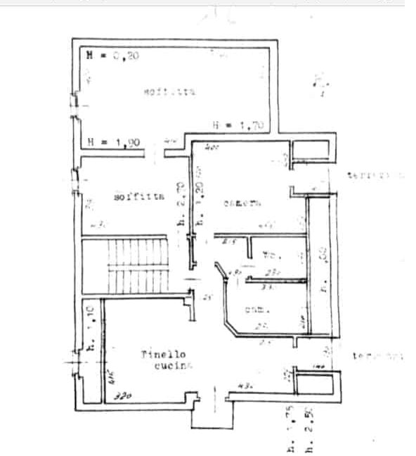piano secondo - second floor